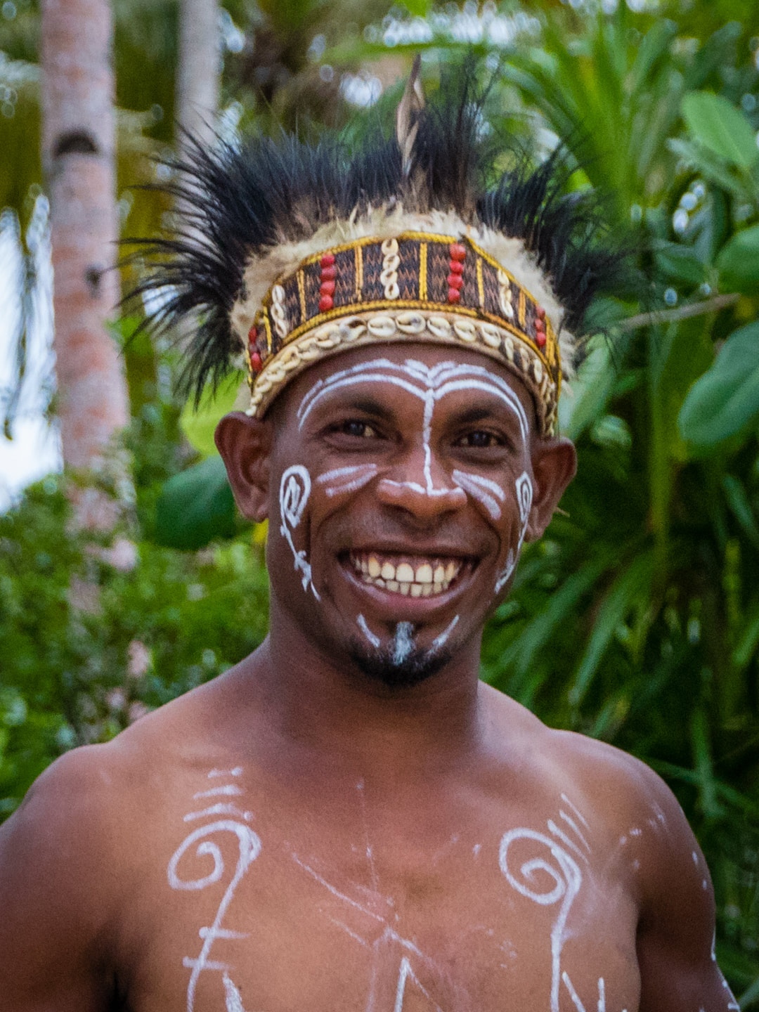 Traditional Papuan Man